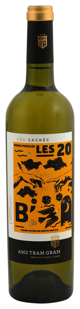 Amstramgram Les Sacres Rebus blanc - Coenecoop